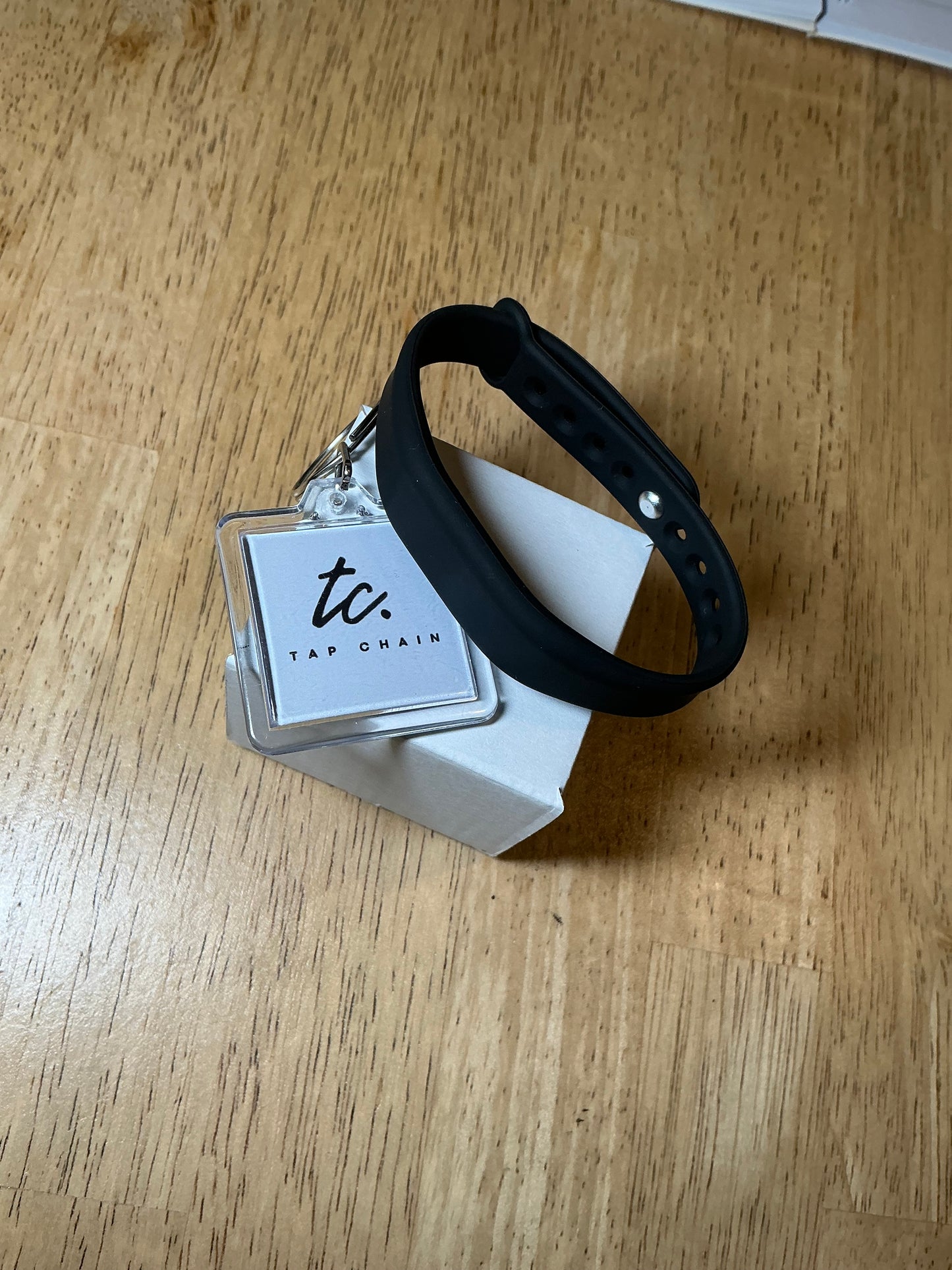 NFC Combo - Custom Keychain + Tap Chain Wristband